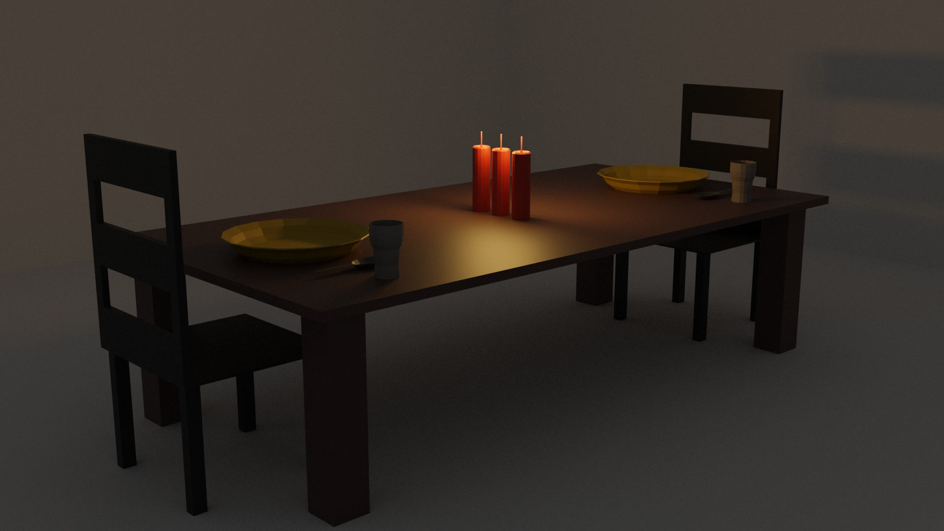 Simple Dining Scene preview image 1